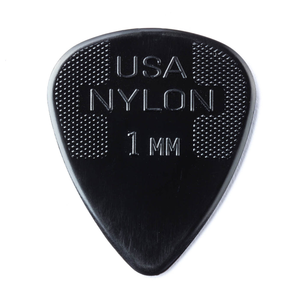 Jim Dunlop 1.0 Nylon Black Pick