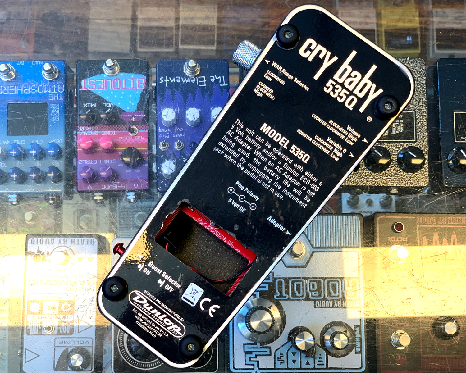 Jim Dunlop Crybaby535Q Dunlop cry baby 535Q ワウペダル ギター