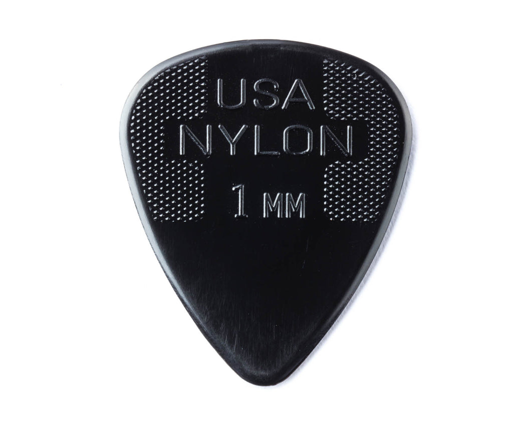 Jim Dunlop Nylon Standard Pick 1.0mm - (pack of 12)