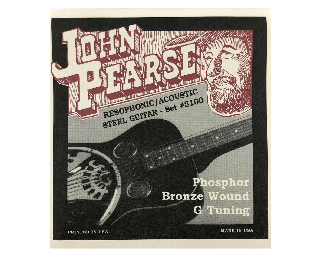 John Pearse 3100 Resophonic/Acoustic Steel