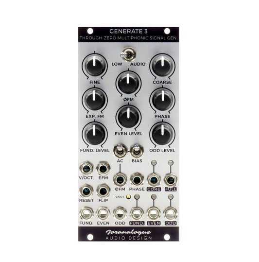 Joranalogue Generate 3 Through Zero Multiphonic Signal Generator