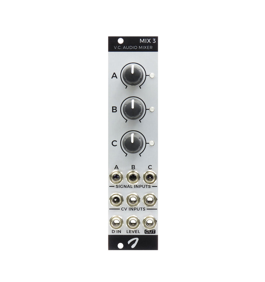 Joranalogue Mix 3 3+1 Channel Voltage Controlled Audio Mixer