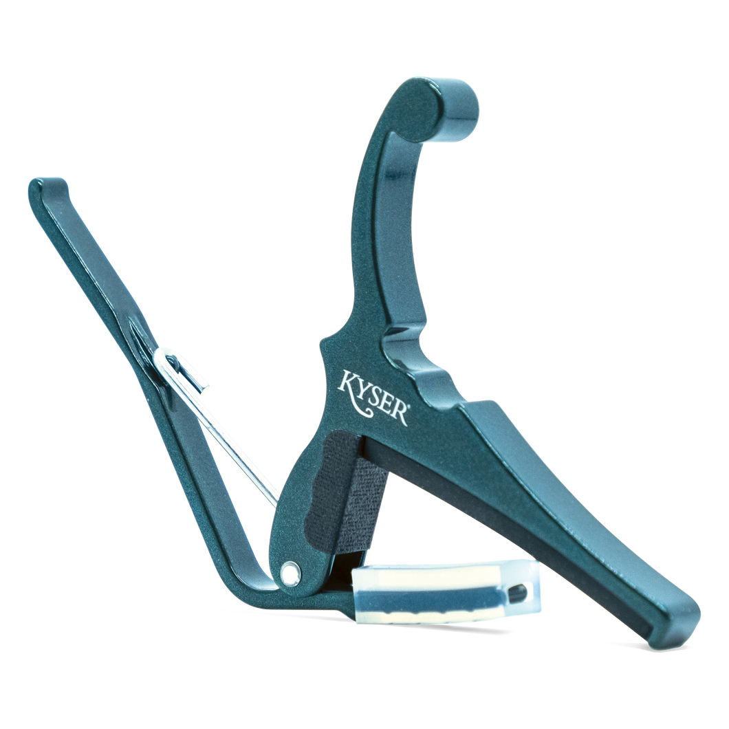 Kyser Fender Quick Change Electric Guitar Capo - Sherwood Green