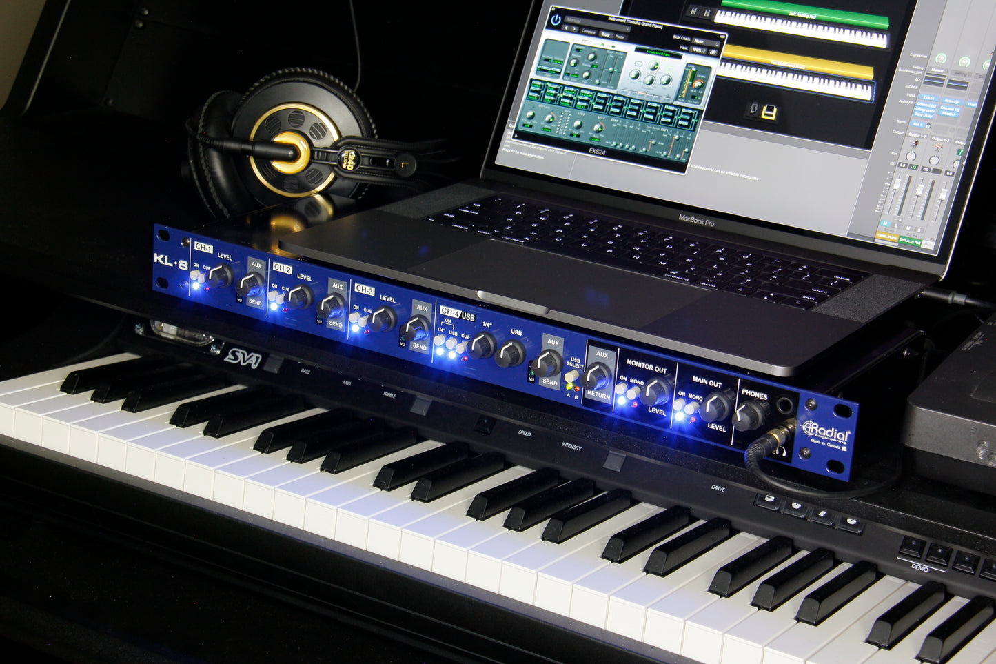 Radial KL-8 Ultimate Keyboard Control