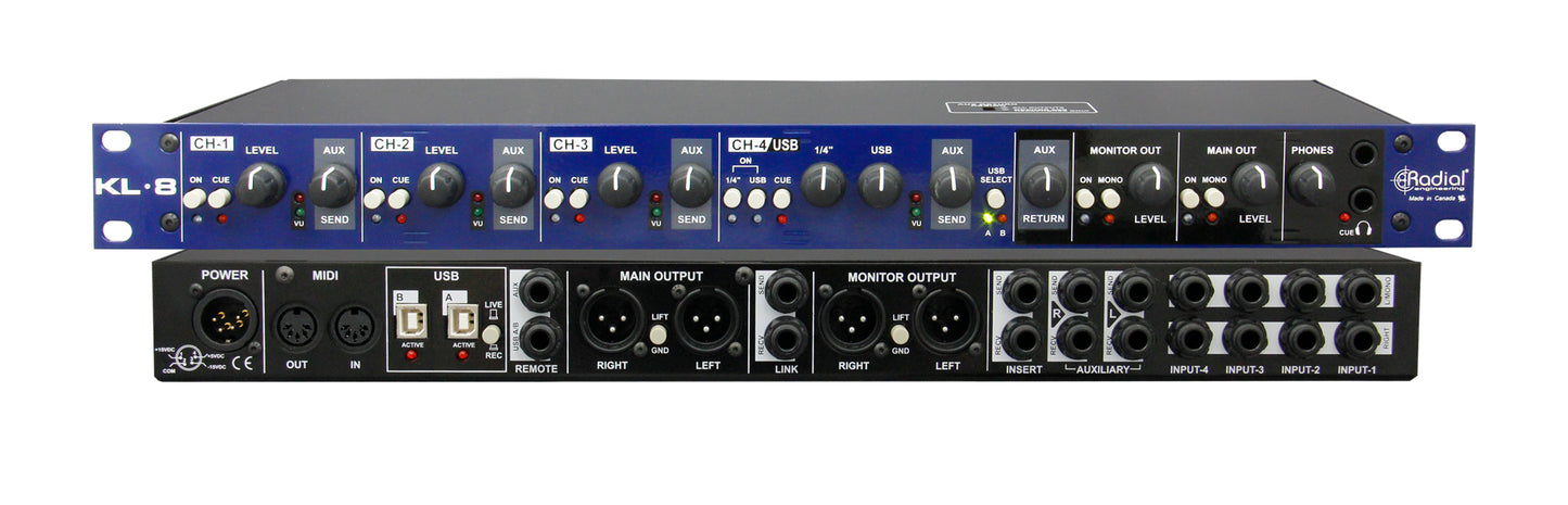 Radial KL-8 Ultimate Keyboard Control