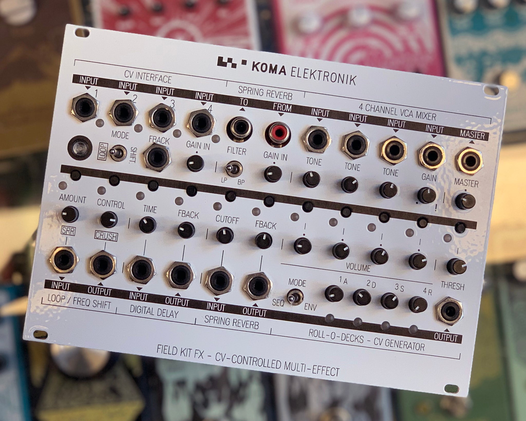 鍵盤楽器 KOMA Elektronik Field Kit, Field Kit FX KOMA Elektronik Field Kit FX - Eurorack Multi-Effects