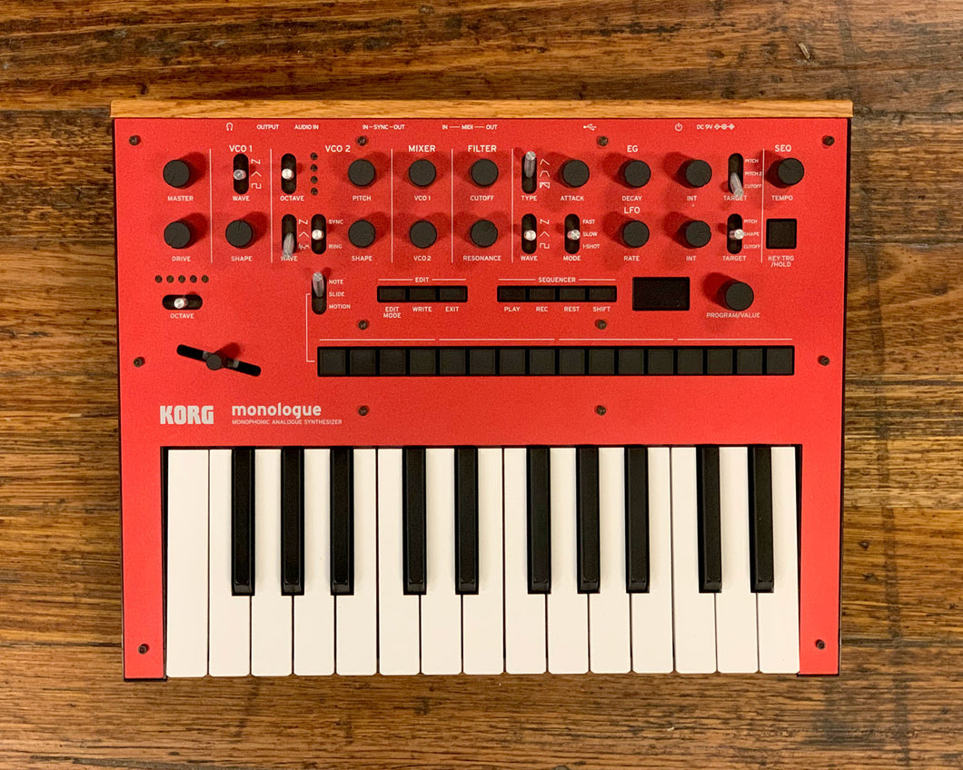 Korg clearance monologue red