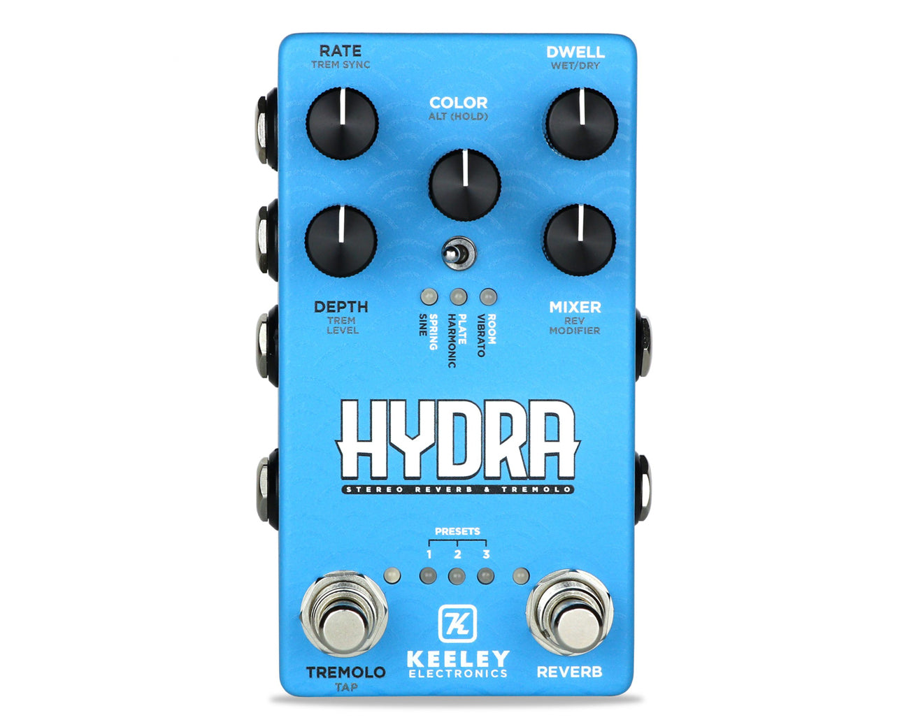 Keeley Electronics Hydra Stereo Reverb & Tremolo