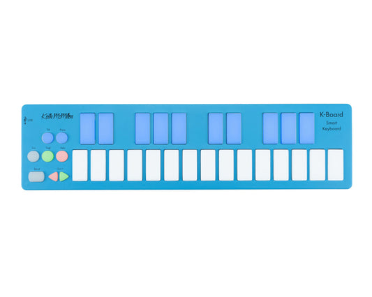 Muse Kinetics K-Board-C Mini MPE MIDI Keyboard Controller - Aqua