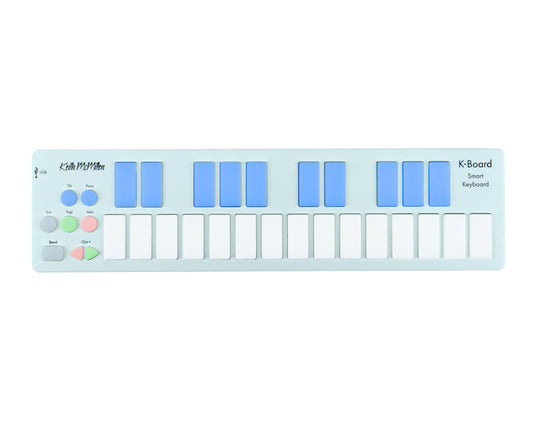 Muse Kinetics K-Board-C Mini MPE MIDI Keyboard Controller - Snow