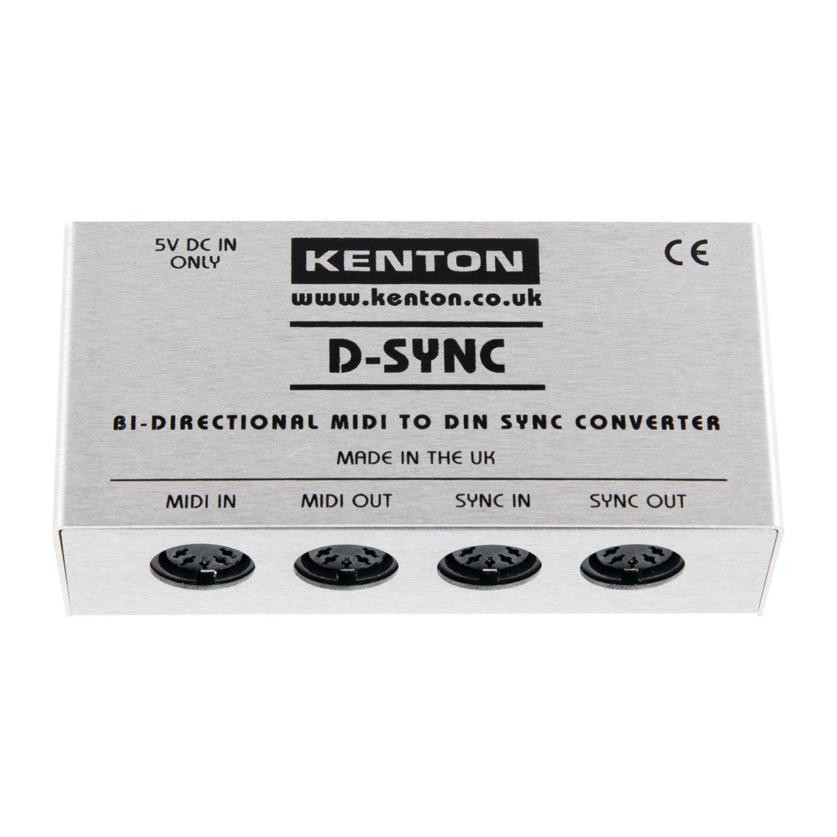 Kenton D-Sync Bi-Directional MIDI to DIN Sync Converter