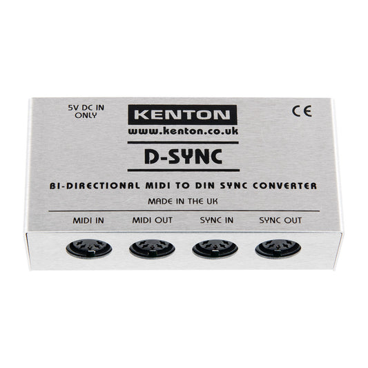 Kenton D-Sync Bi-Directional MIDI to DIN Sync Converter
