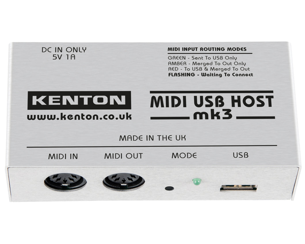 Kenton MIDI USB Host mk3