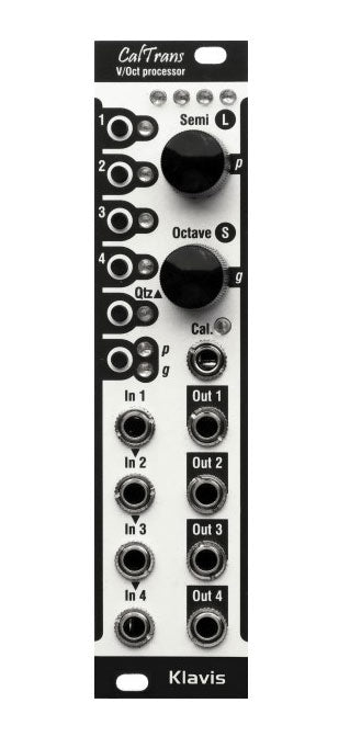 Klavis CalTrans Programmable Volt/Octave CV Calibrator And Transposer