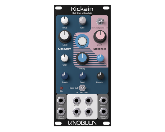 Knobula Kickain 909 Inspired Kick Drum Module