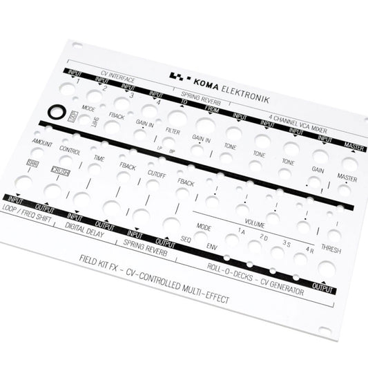 KOMA Elektronik Field Kit FX Eurorack Panel