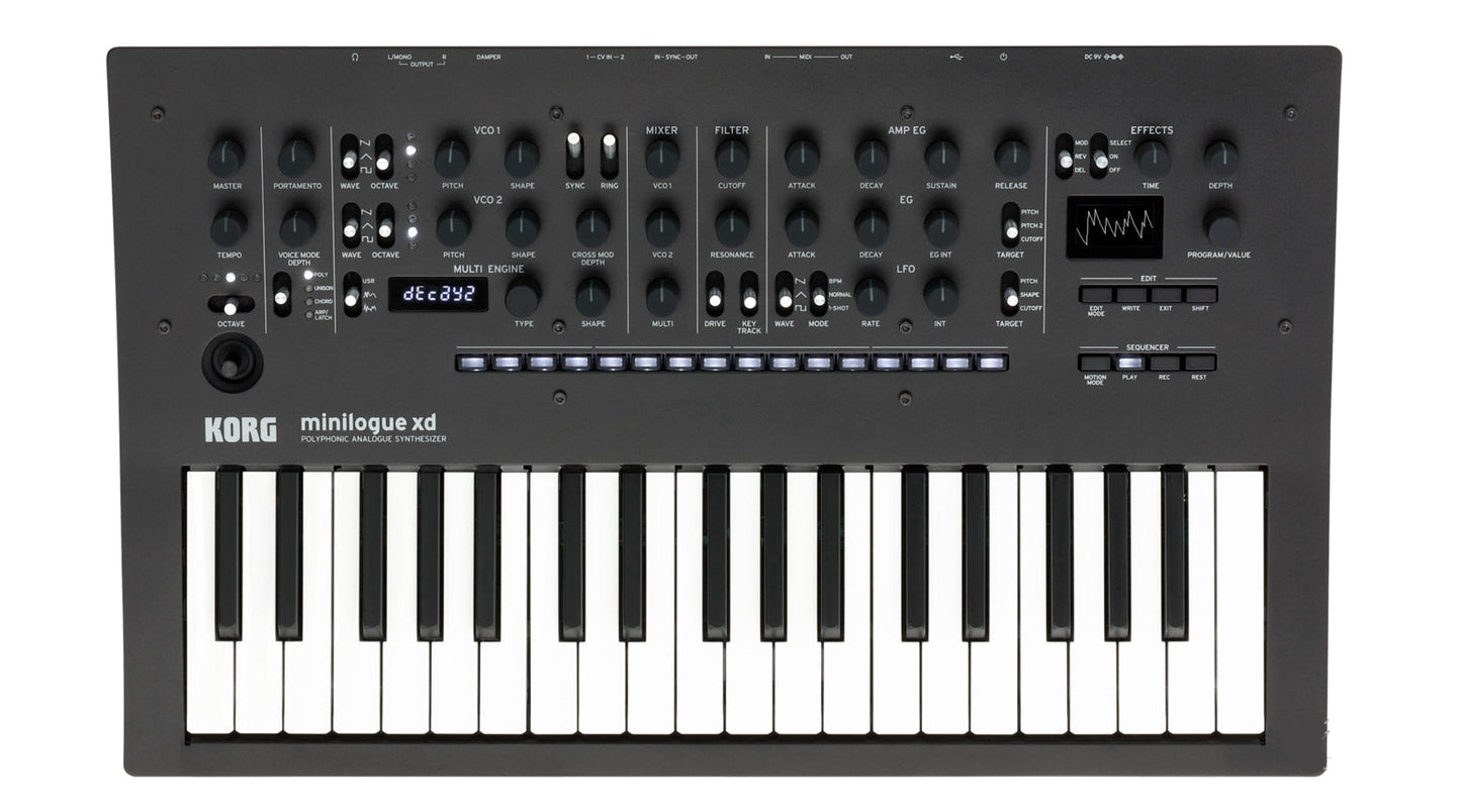 KORG Minilogue XD 4-Voice Polyphonic Analogue Synthesizer