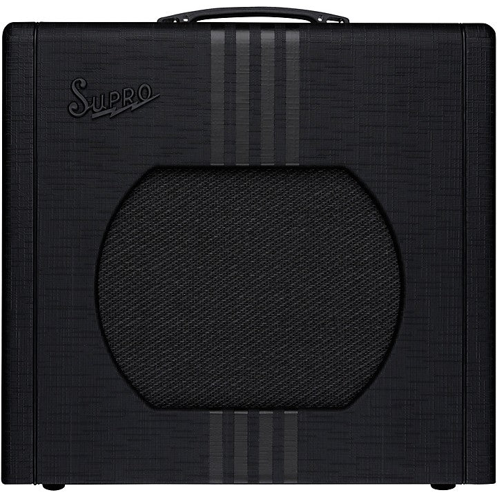 Supro Delta King 12 Guitar Amplifier - Black/Black