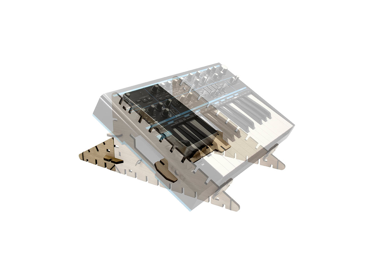 LOCI Accessory Interlocking Modular Desktop Stand