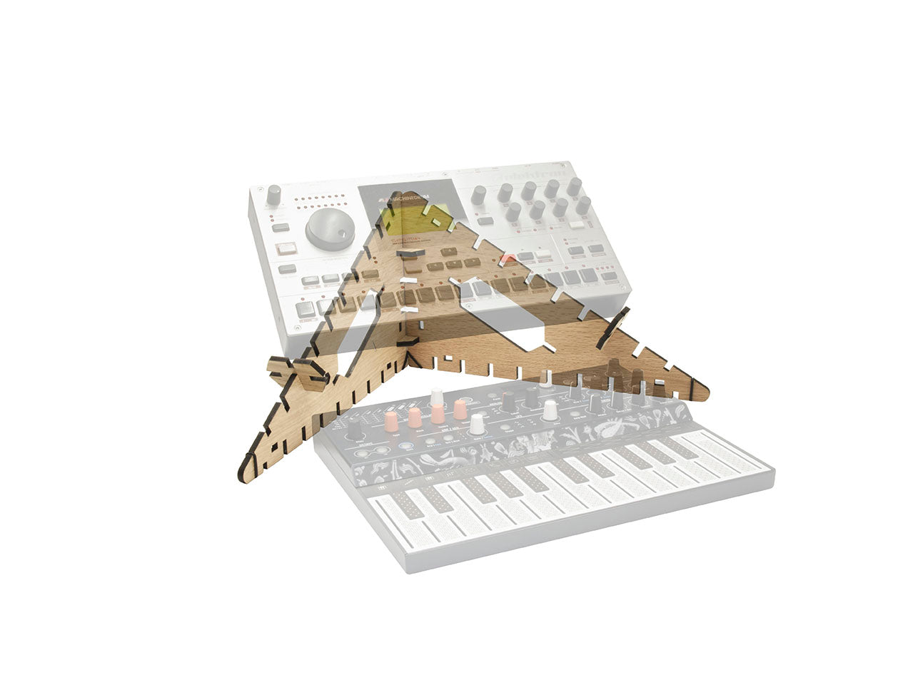 LOCI Classic Interlocking Modular Desktop Stand