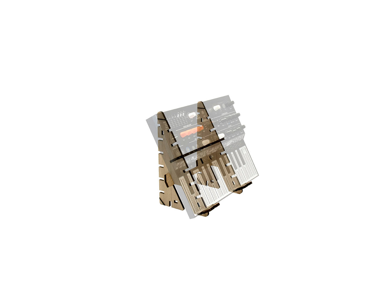 LOCI Dinky Interlocking Modular Desktop Stand