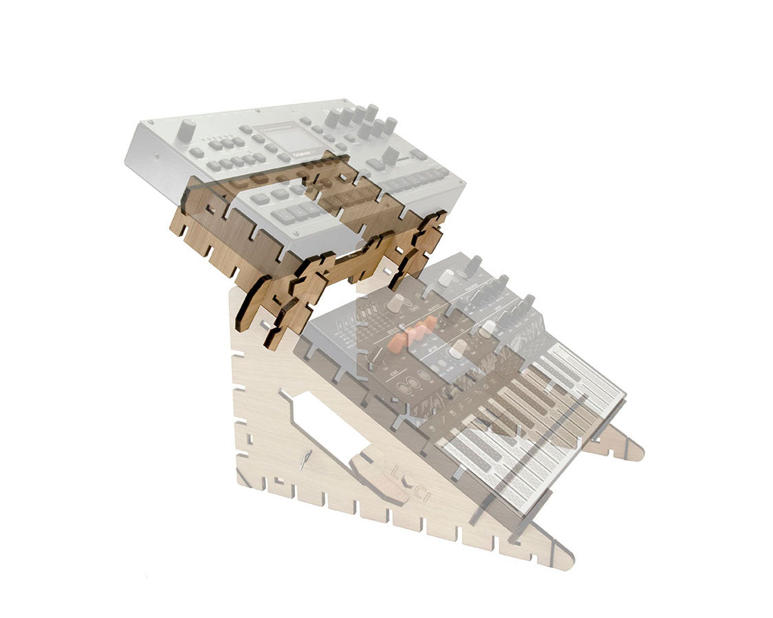 LOCI Expander Interlocking Modular Desktop Stand
