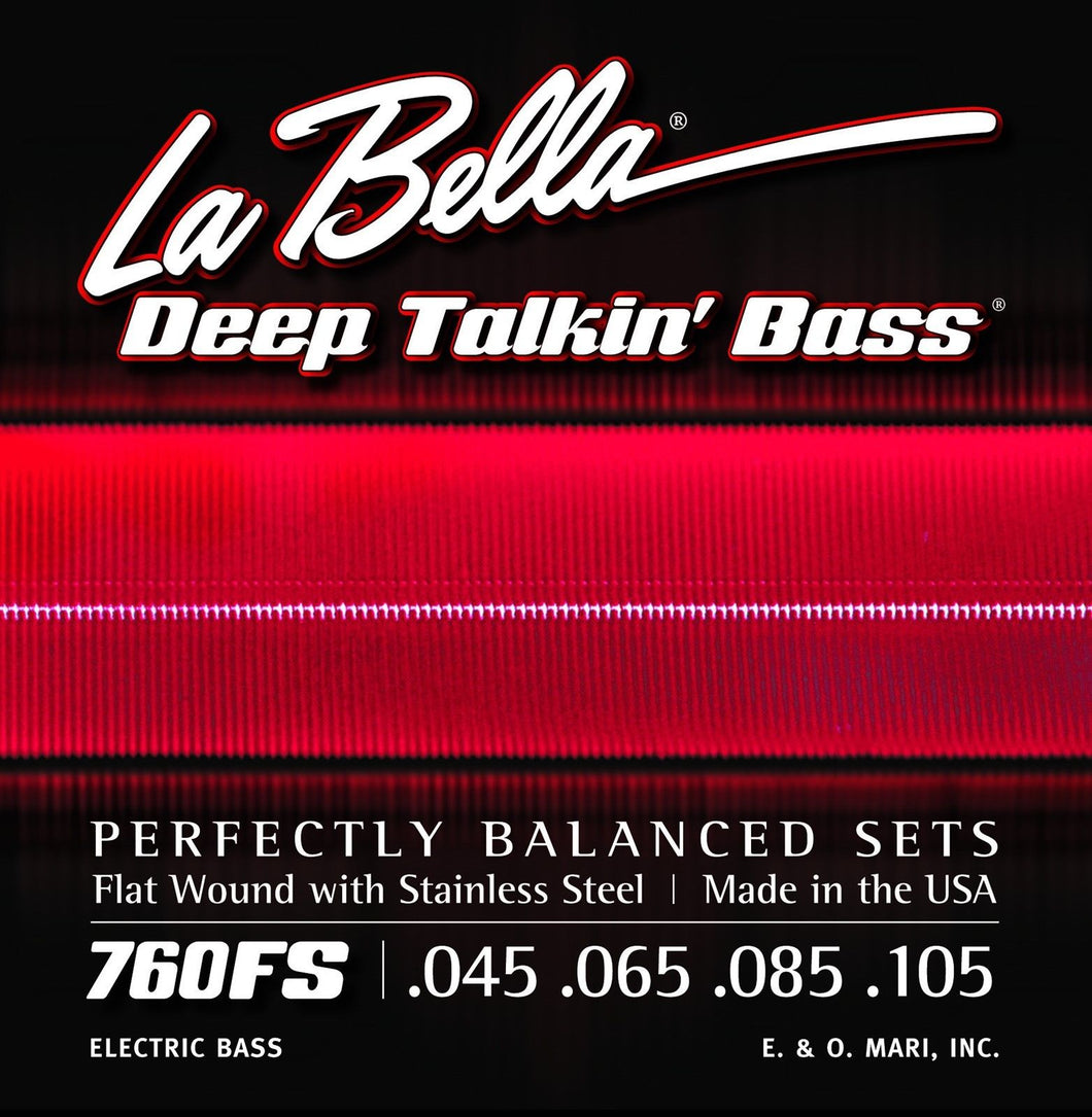 La Bella 760FS Deep Talkin' Bass Flats