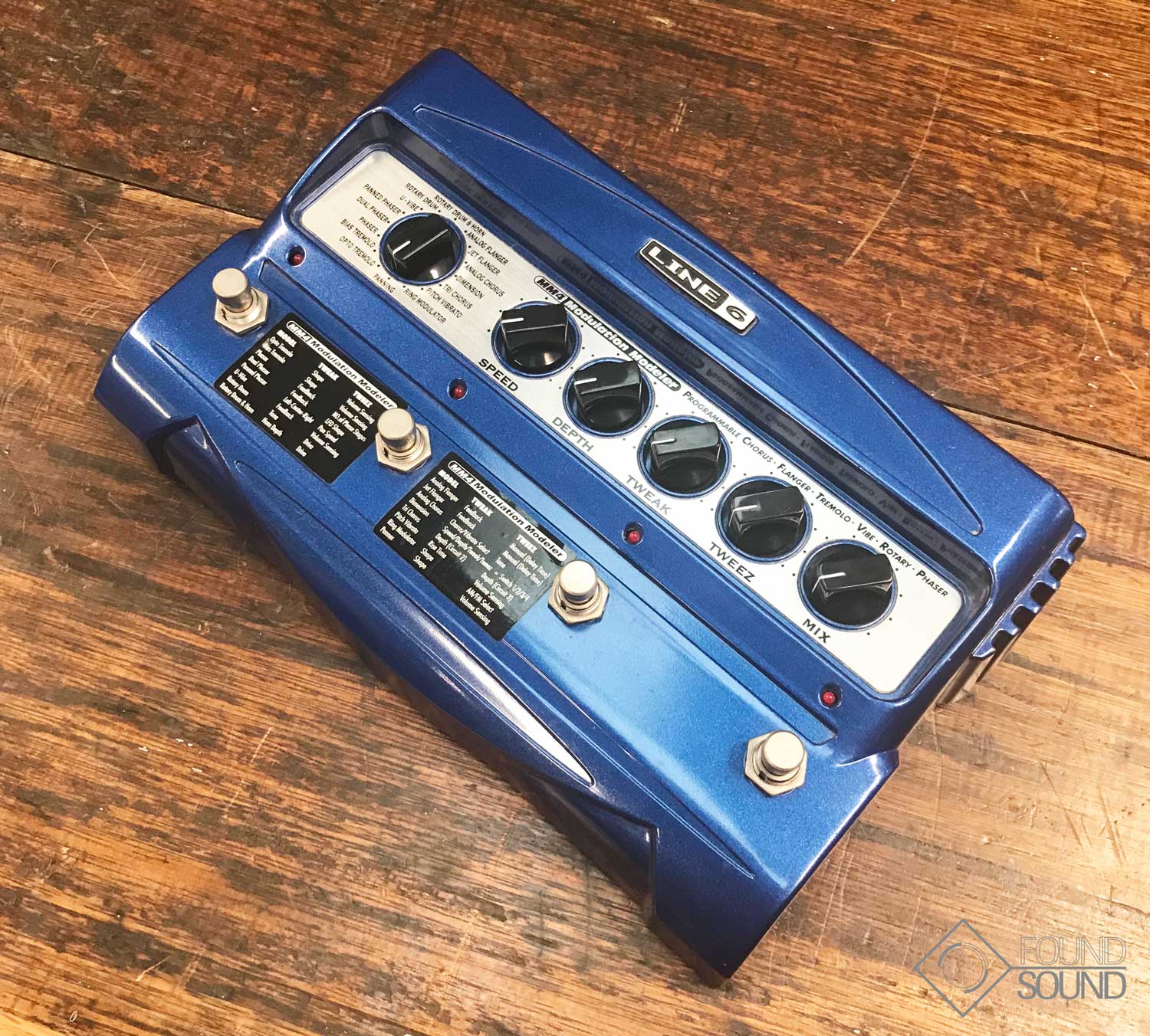 LINE 6 MM4 Modulation Modeler モジュレーション Line 6 MM4 Modulation Modeler Pedal | MUSIC STORE professional