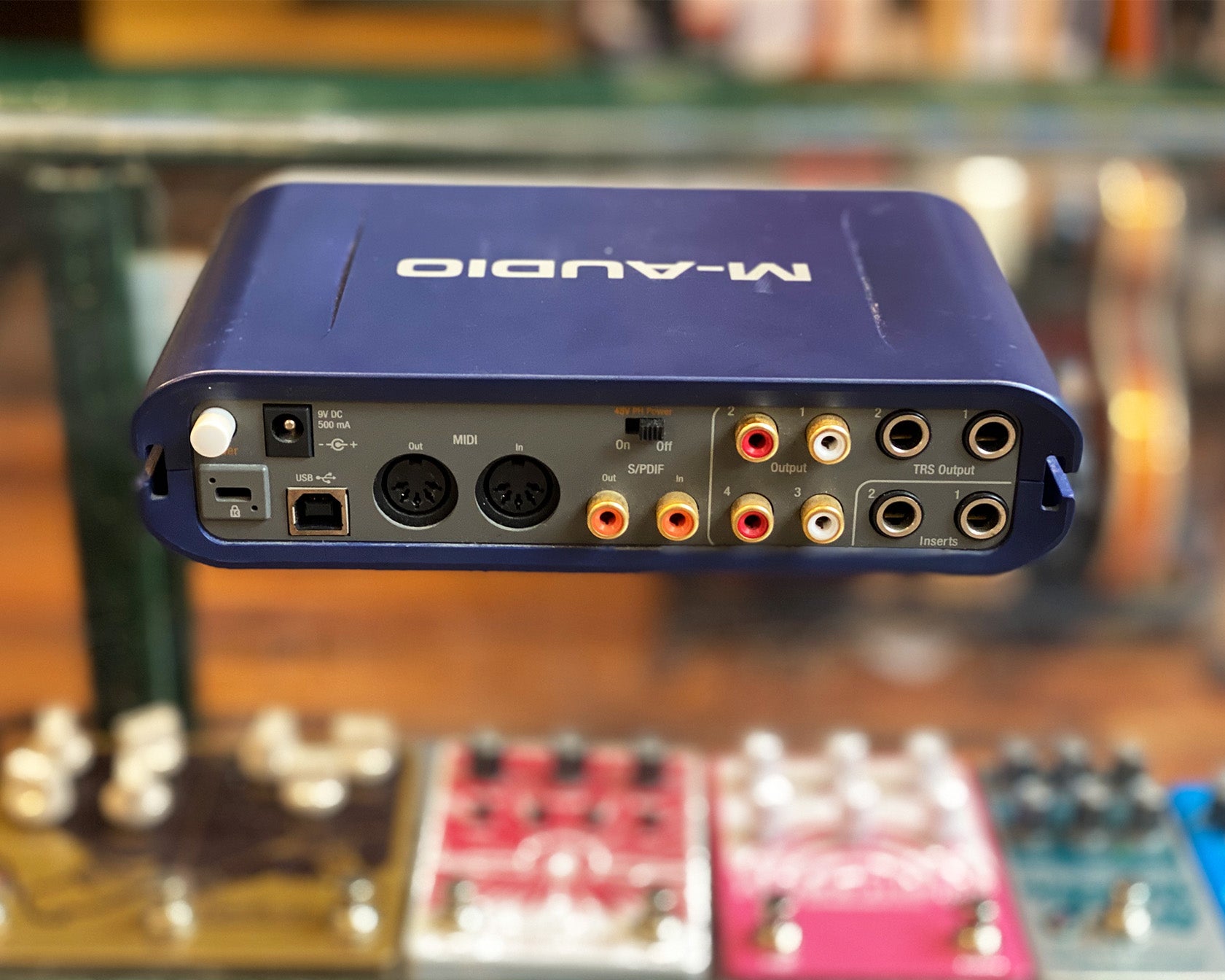 Portable Recording Interface M-Audio Fast Track Pro USB Audio/MIDI ...