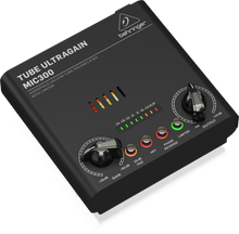 Load image into Gallery viewer, Behringer MIC300  Tube Ultragain Vacuum Tube Preamp with Limiter
