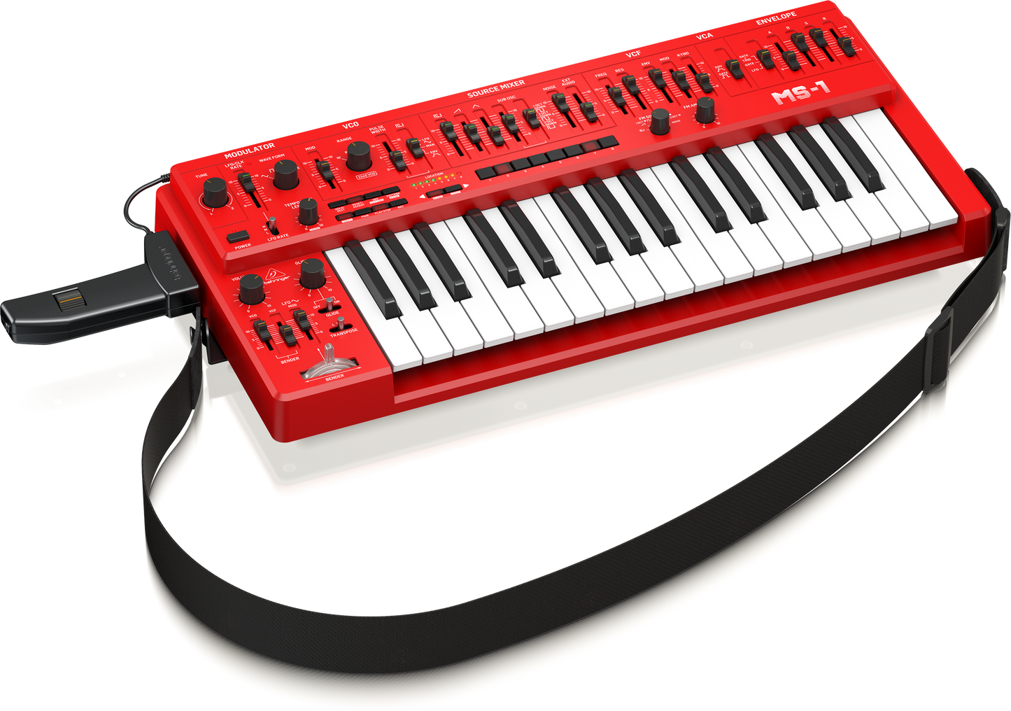 Limited Edition Behringer MS-1 MKII Analog Synthesizer - Red