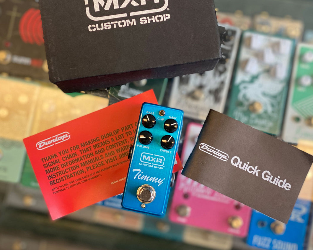 MXR Custom Shop Timmy - Minty w/ Box & Bits!
