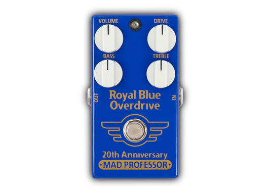 Mad Professor 20th Anniversary Royal Blue Overdrive
