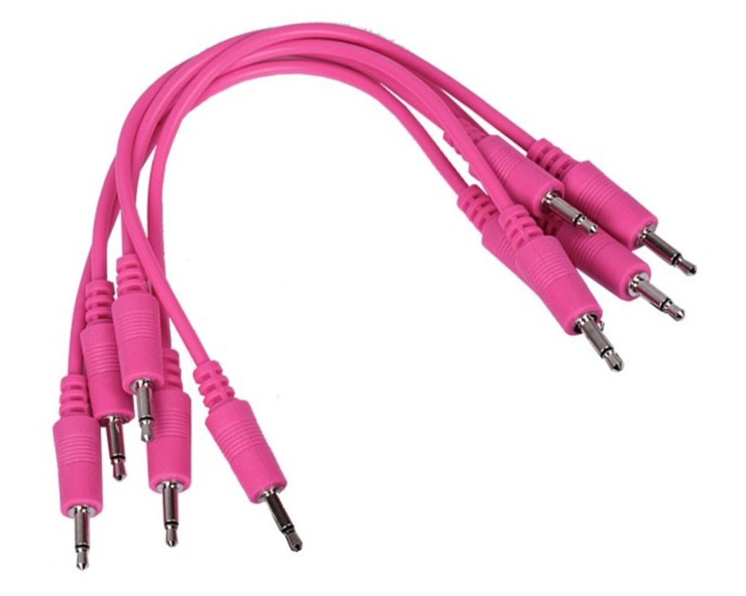 Make Noise 5 Pack Hot Pink Patch Cables
