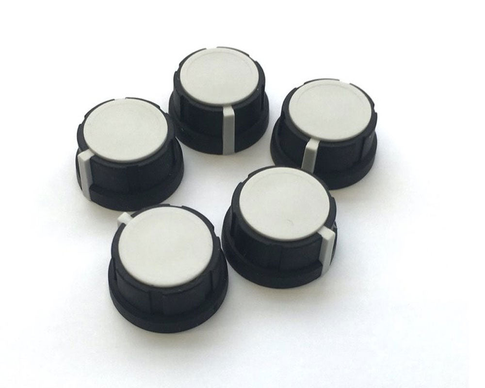 Make Noise White Flatted Knobs - Large (5)