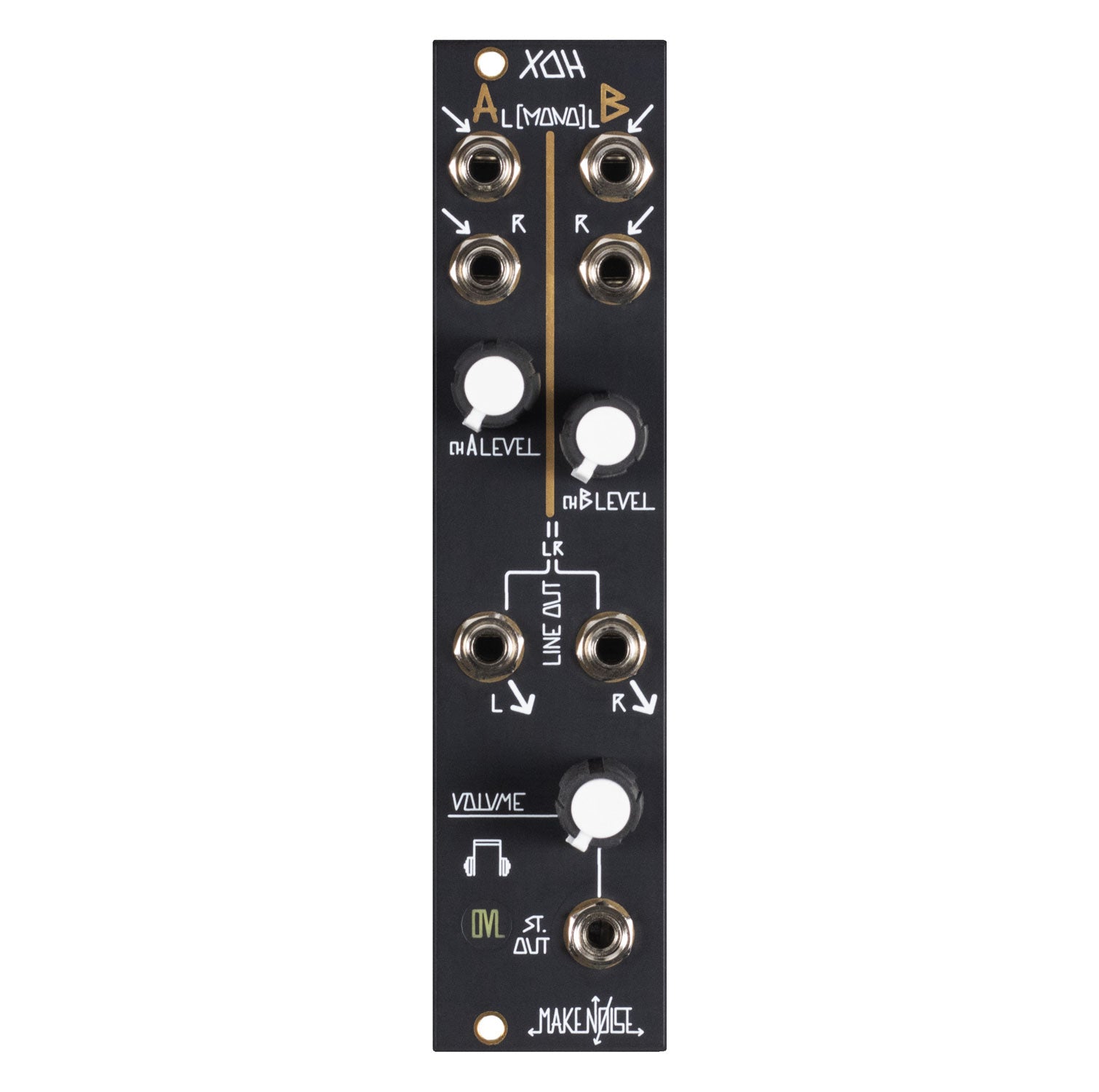 鍵盤楽器 Make Noise Xoh stereo output module Make Noise XOH Stereo/Headphone Output Module – Found Sound