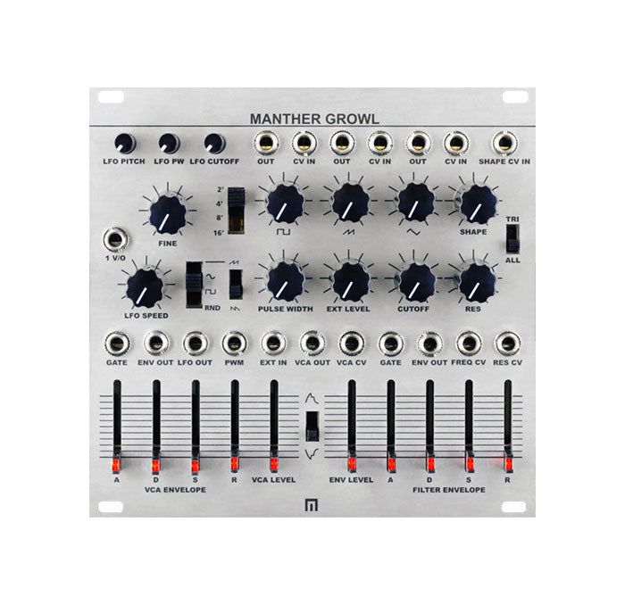 Malekko Manther Growl Monosynth Eurorack Module