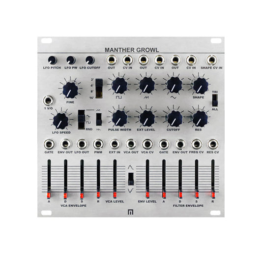 Malekko Manther Growl Monosynth Eurorack Module