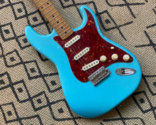 Load image into Gallery viewer, Mario Martin S-Style - Daphne Blue Relic - Fralin Vintage Hot Pickups 🇺🇸
