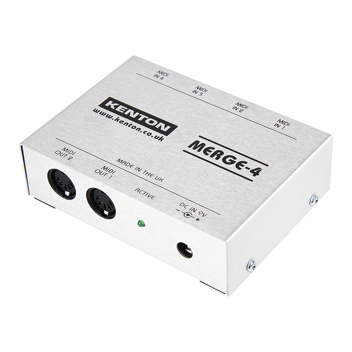 Kenton Merge 4 - 4 MIDI Inputs to 2 MIDI Outputs