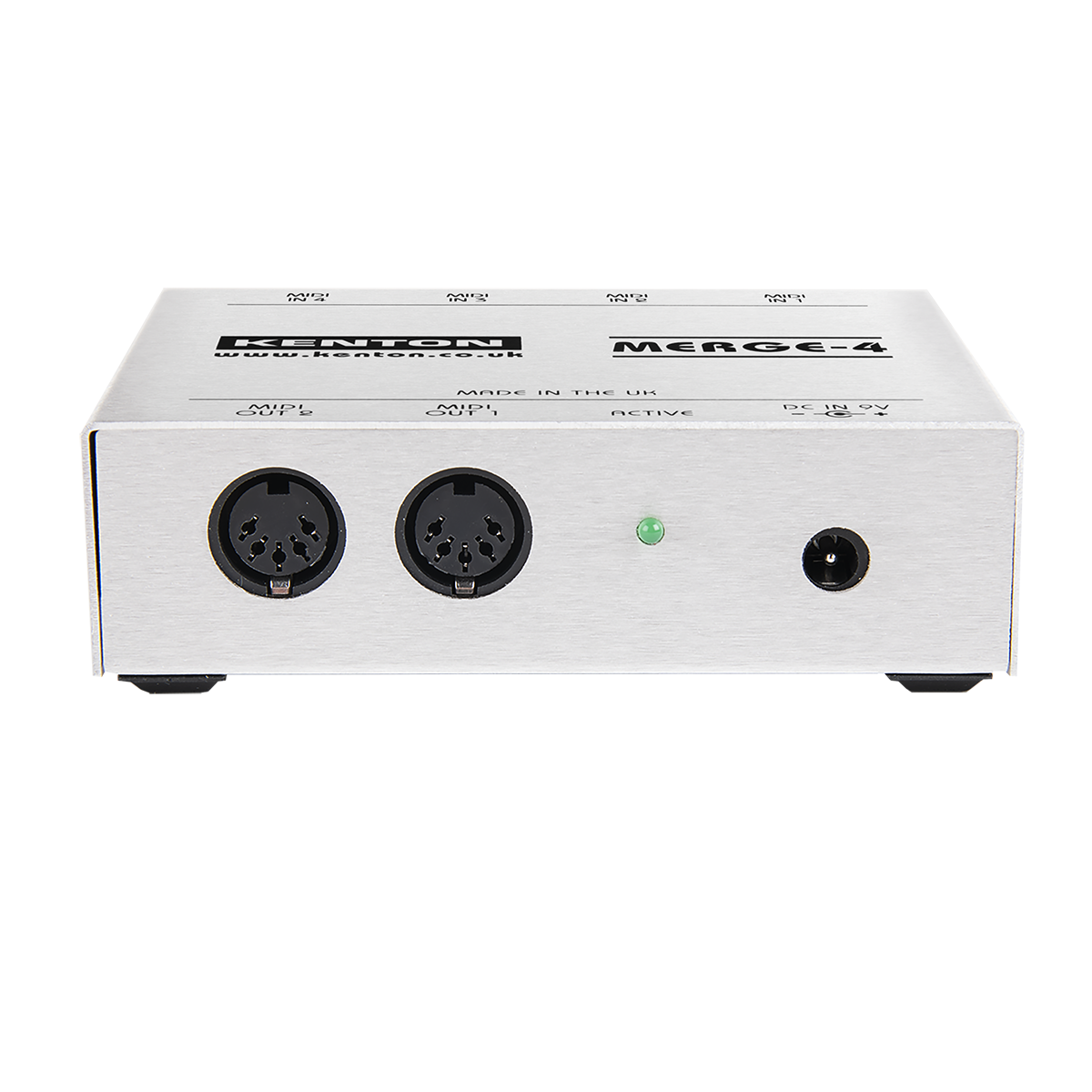 Kenton Merge 4 - 4 MIDI Inputs to 2 MIDI Outputs