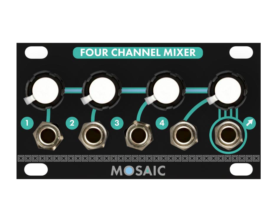 Mosaic Four Channel Mixer