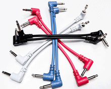 Load image into Gallery viewer, Modbap Modular Stubs Right Angle Eurorack Patch Cables
