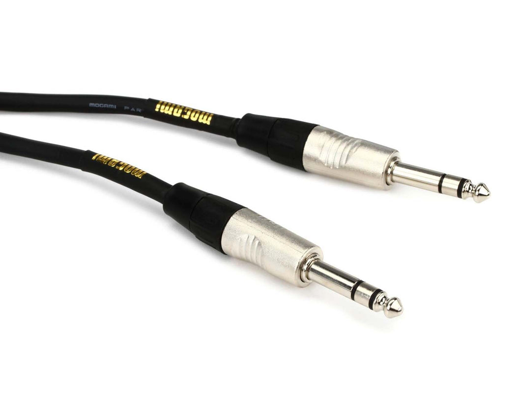 Mogami CorePlus 5ft TRS to TRS Balanced Interconnect Cable