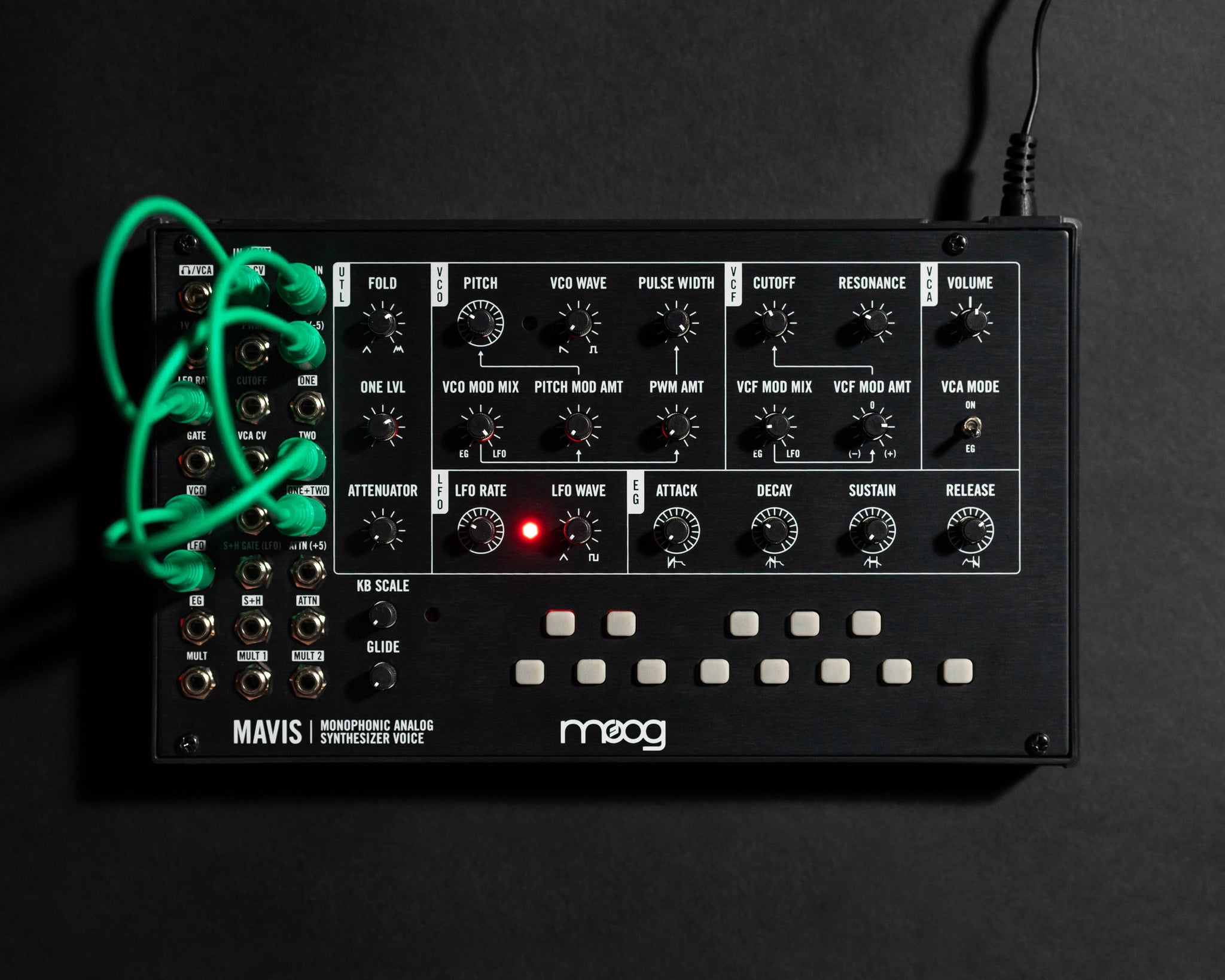 Moog Mavis DiY Semi Modular Analogue Synthesizer Found Sound