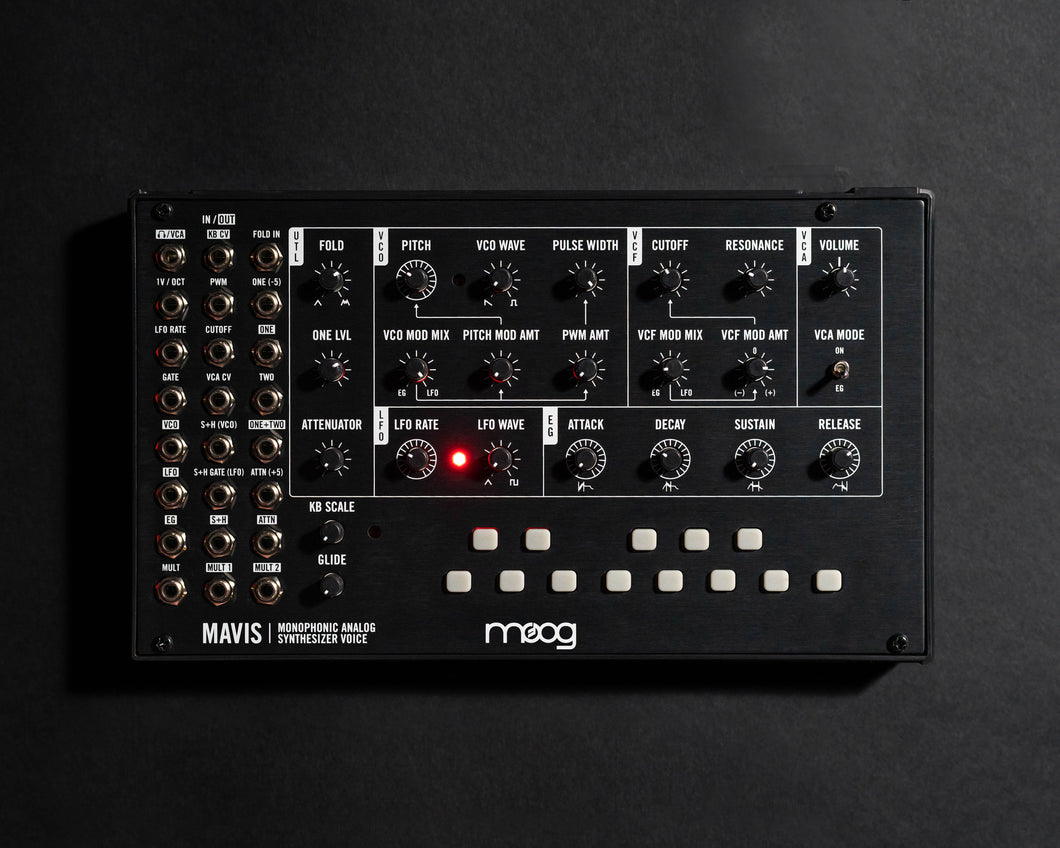 Moog Mavis DiY Semi-Modular Analogue Synthesizer