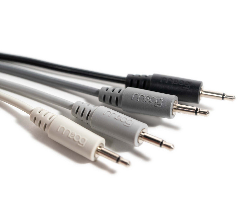Moog Mono Patch Variety Length Patch Cable Set - 2x6