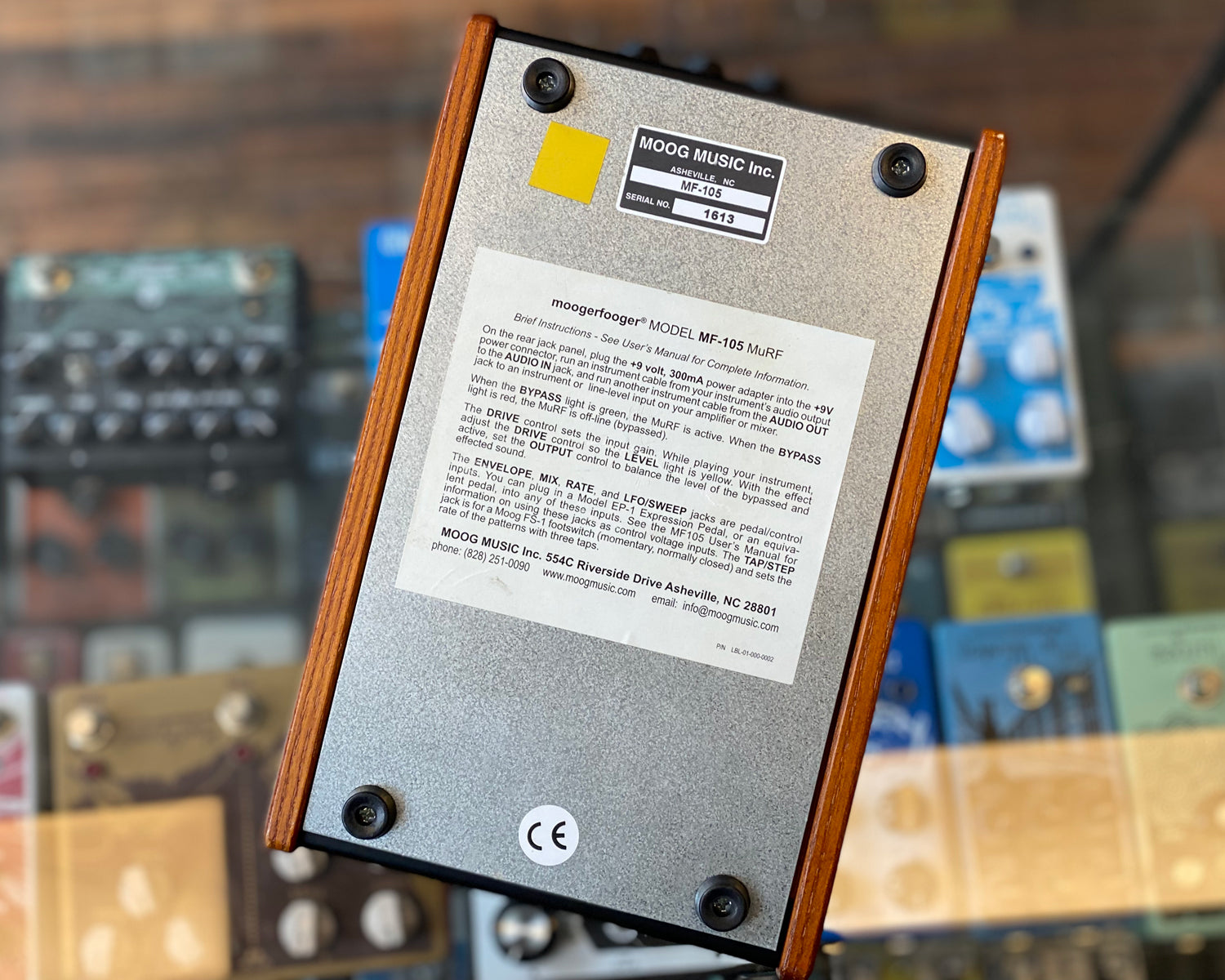 Moog Moogerfooger MF-105 MuRF アダプターセット Moog Moogerfooger MF-105 MuRF アダプターセット Moog Music