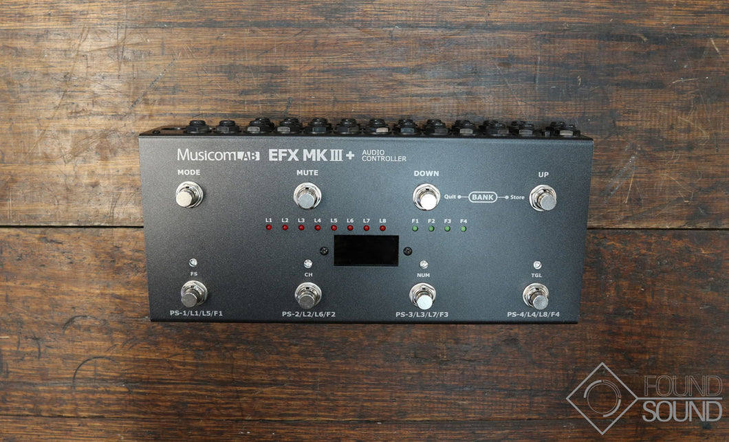 MusiCom Labs EFX MK III + Audio Controller