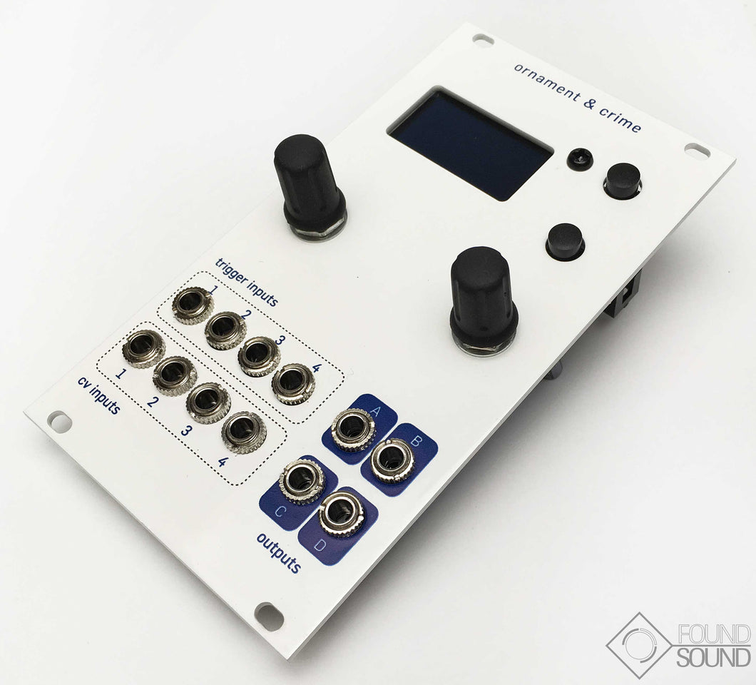 Mxmxmx Ornament and Crime (White)